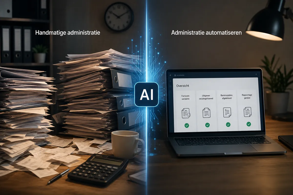 Overzicht van administratieve taken die AI kan automatiseren