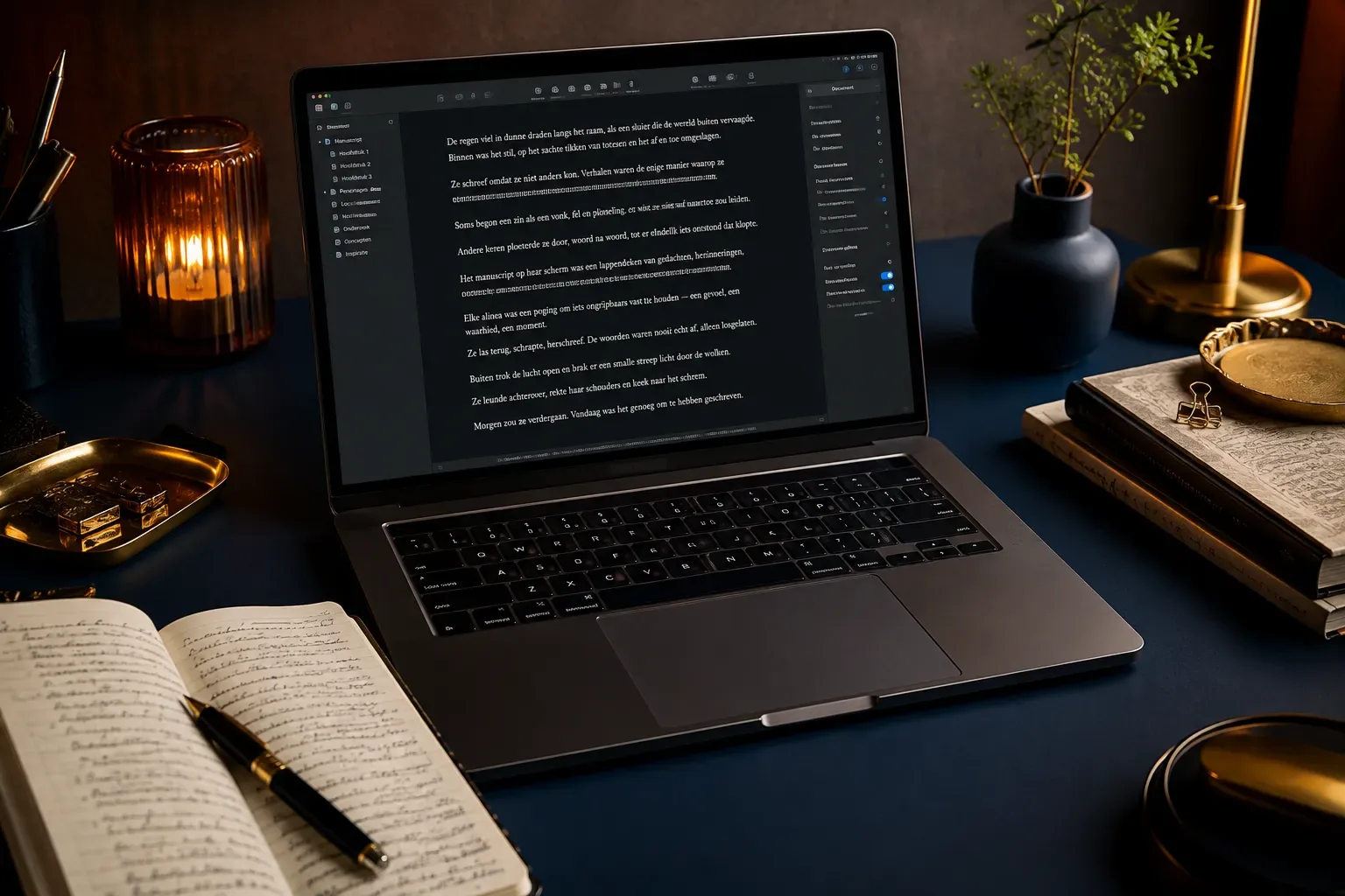 Sfeerbeeld bij de review van Sudowrite